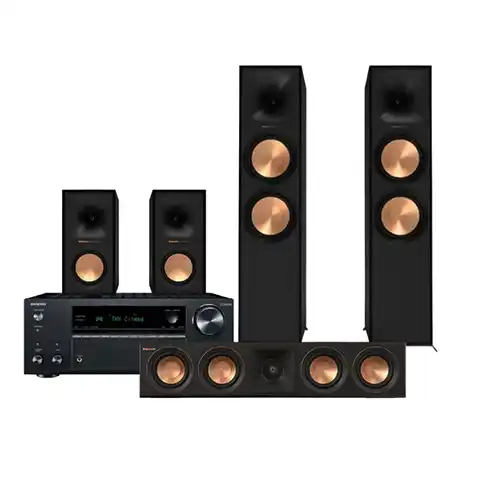 Onkyo with Klipsch Speakers